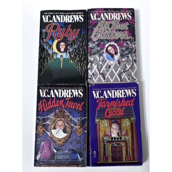 VTG VC Andrews Landry Family Series with Keyhole Covers (Missing One Book) - Picture 2 of 6